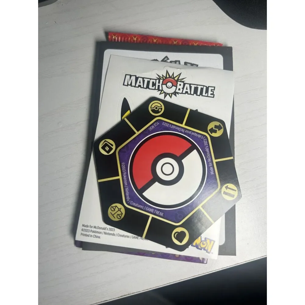 Match Battle Pack Pokemon McDonalds 2023 Near Mint